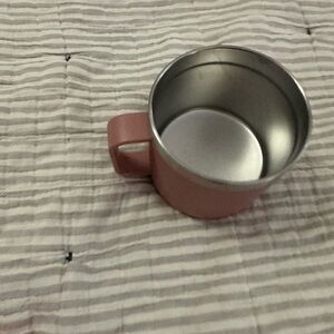 Pink and Silver Mug